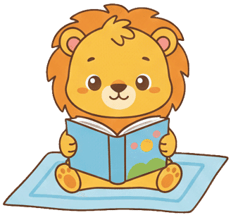 School-age child reading